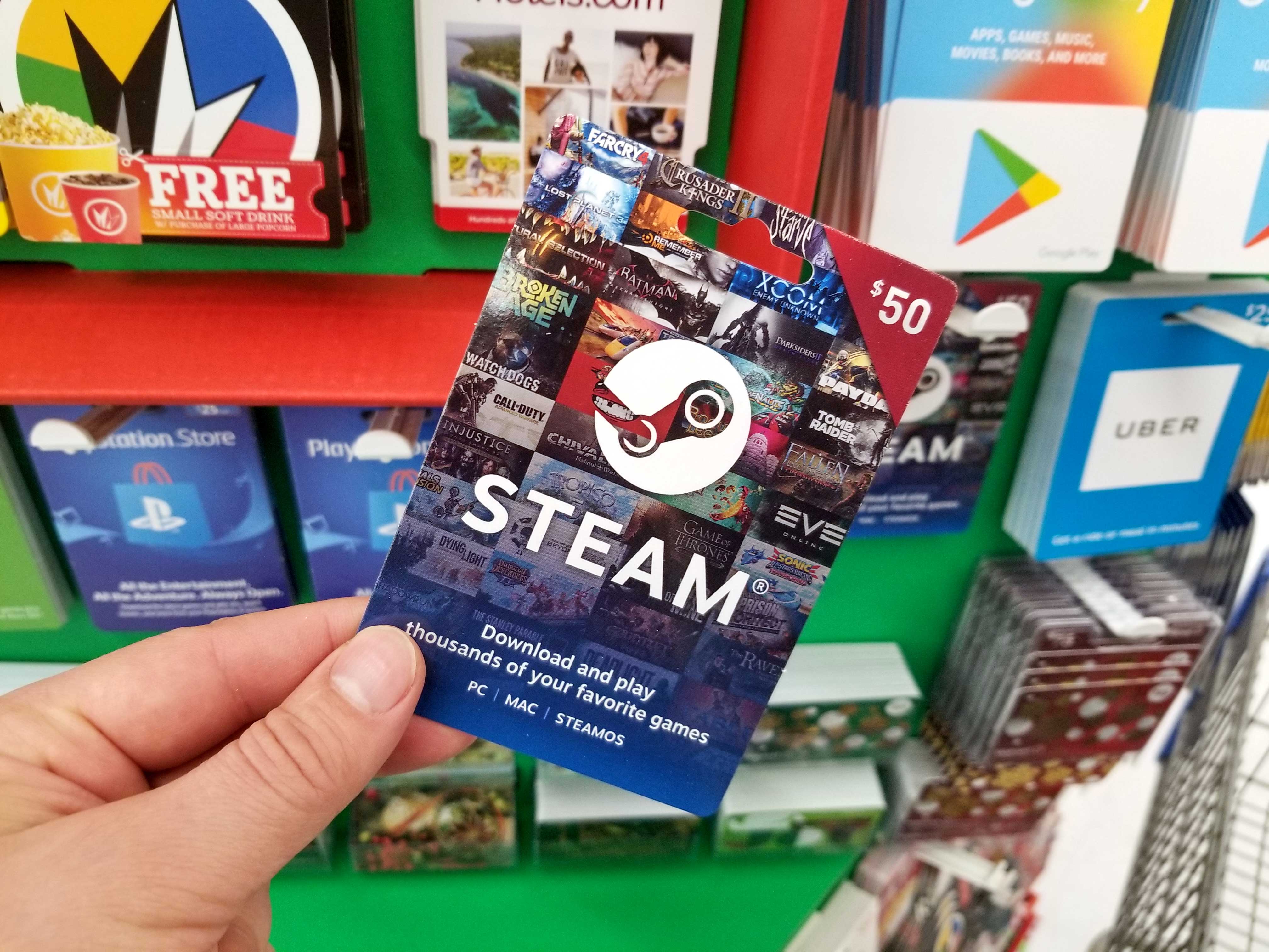 steam-gift-card, The Game Beater, thegamebeater.com